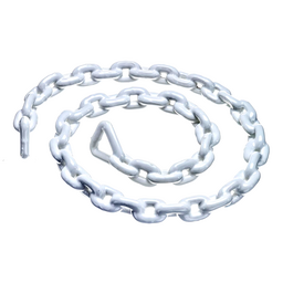 Seachoice Anchor Chain, PVC, White, Coated, 3/16 In. X 4 Ft., For Boats Up to 27 Ft. thumbnail-0