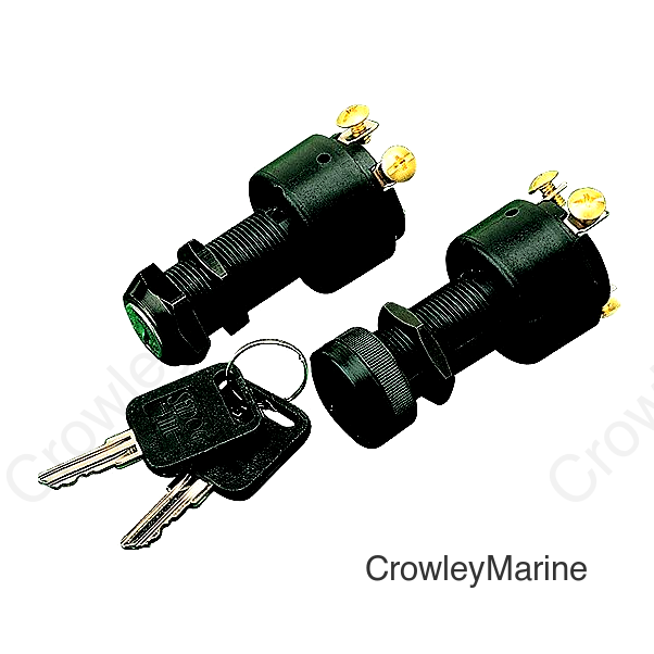 Sea-Dog 4203661 Switch 3 Position Polypropylene Ignition Switch w/Boot
