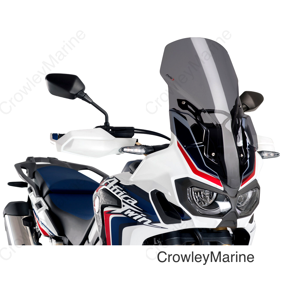 Touring Windscreen - 23-1/4" - Dark Smoke - CRF1000