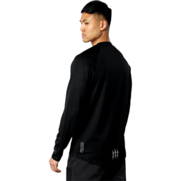 Riders Long-Sleeve Jersey - Black - Small thumbnail-1