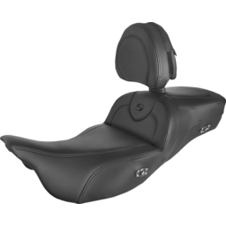 Roadsofa™ Extended Reach Heated Seat - Black - w/ Backrest