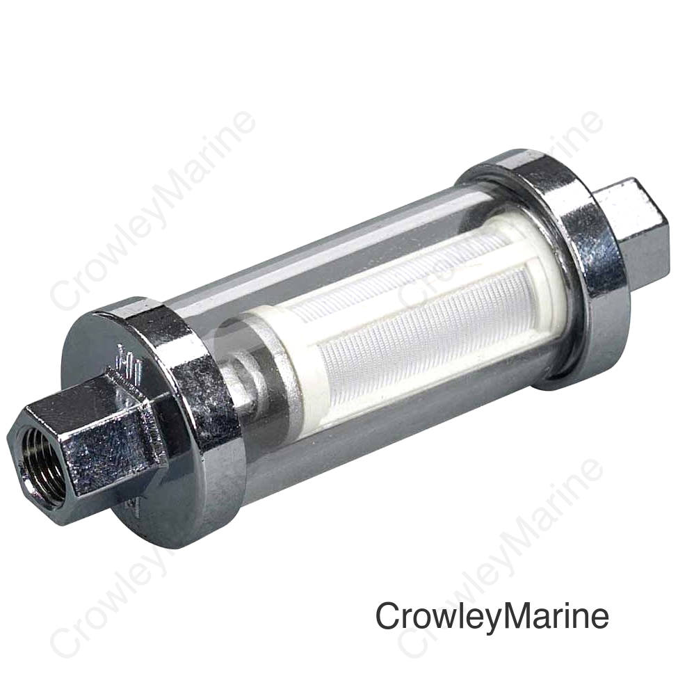 CLEAR VIEW IN LINE GLASS FUEL FILTER KIT