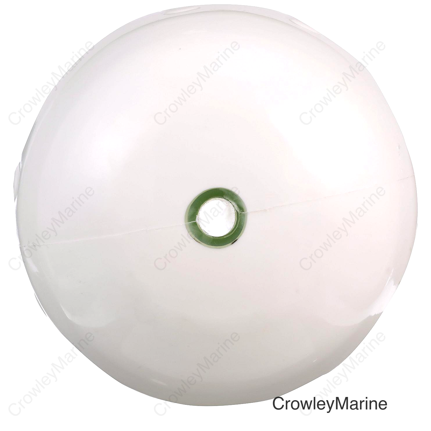 Seachoice Center Hole Fender, Roto-Molded Marine Grade Vinyl, White, 10 Ft. X 25 Ft.