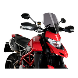 WINDSCREEN NAKED NEW GEN SPORT DARK SMOKE DUC