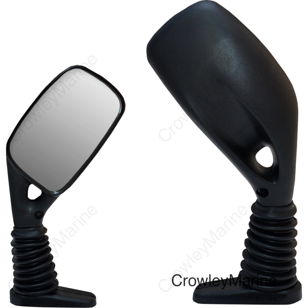 MIRROR PU RECT SHK RSTN