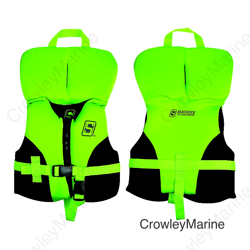 Seachoice Evo Life Jacket - Infant - Green/Black
