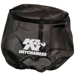 K&N Drycharger Round Tapered Black Filter Wrap thumbnail-1
