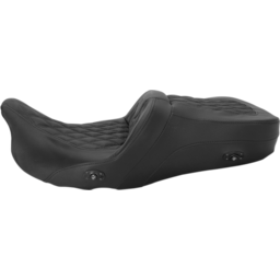 Roadsofa™ Seat - without Backrest - Full Lattice Stitch - Heated - '08-'23 FLH thumbnail-1