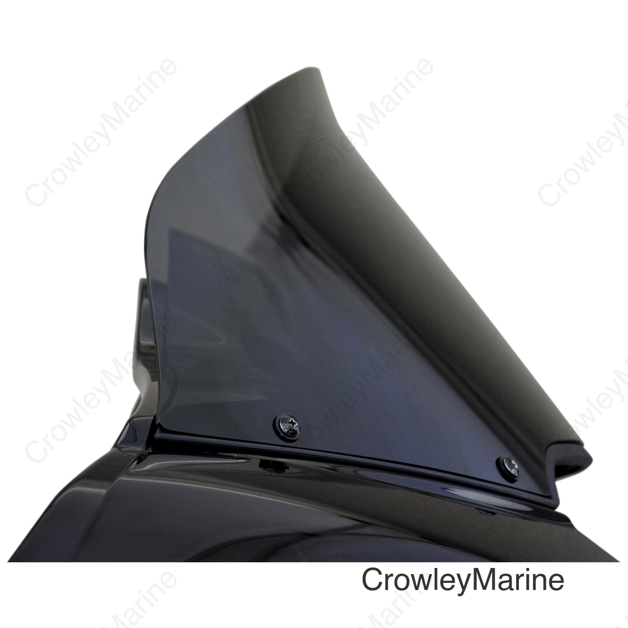 Windshield - Dark Smoke - 10" - FLTR '15+