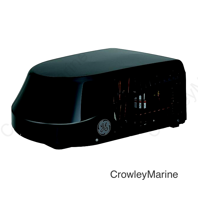 GE GRCS13XHHB High Efficiency RV Rooftop Air Conditioner. Black