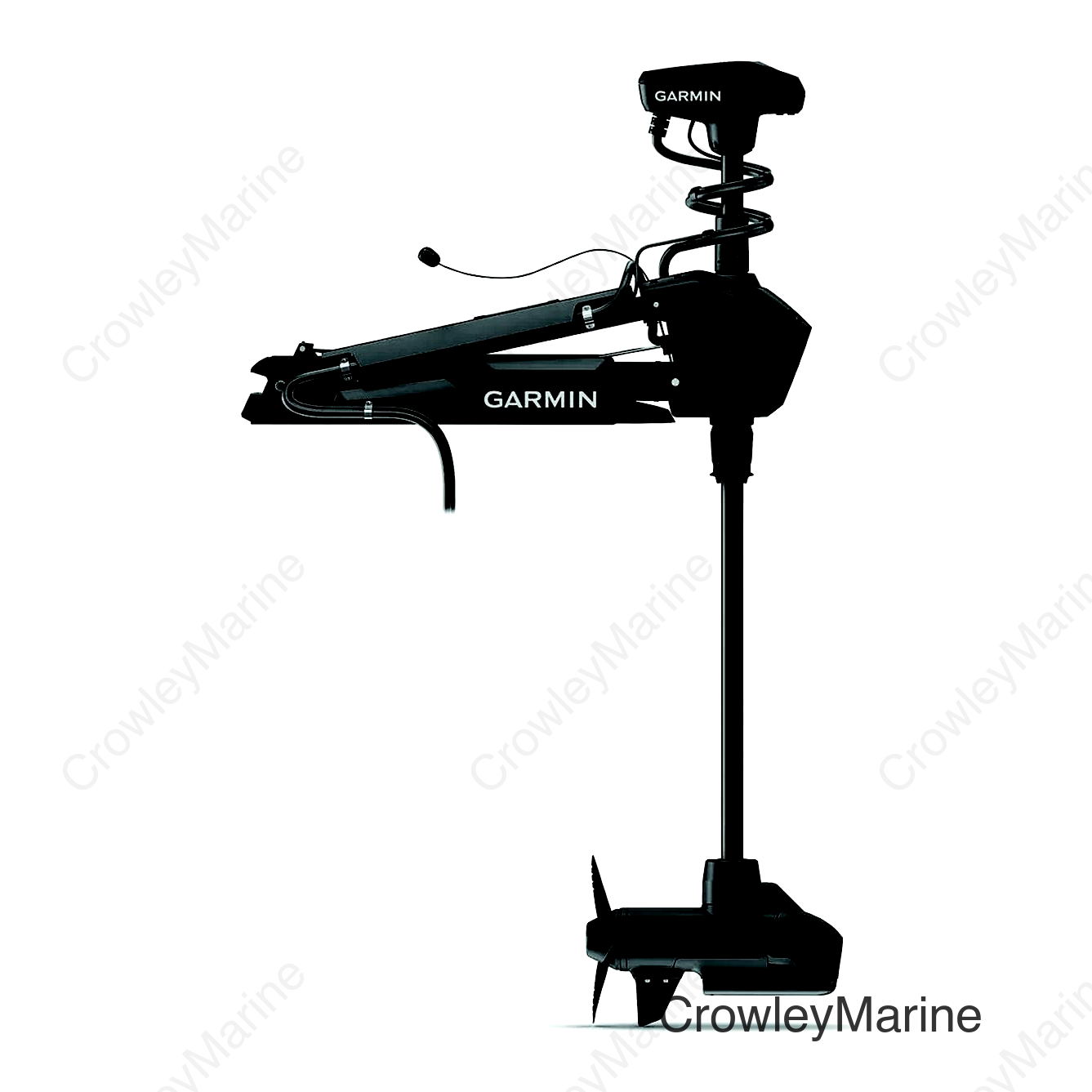 Force® Pro Trolling Motor, Trolling Motor with Built-In GT56UHD-TR Transducer, Black 50"