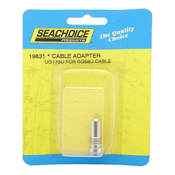 Seachoice UG175 Adapter, VHF Cable Antenna Connector thumbnail-0