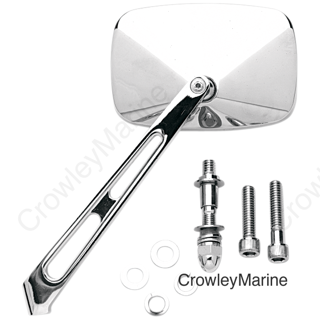 AIR STEM MIRROR RECTNGULR