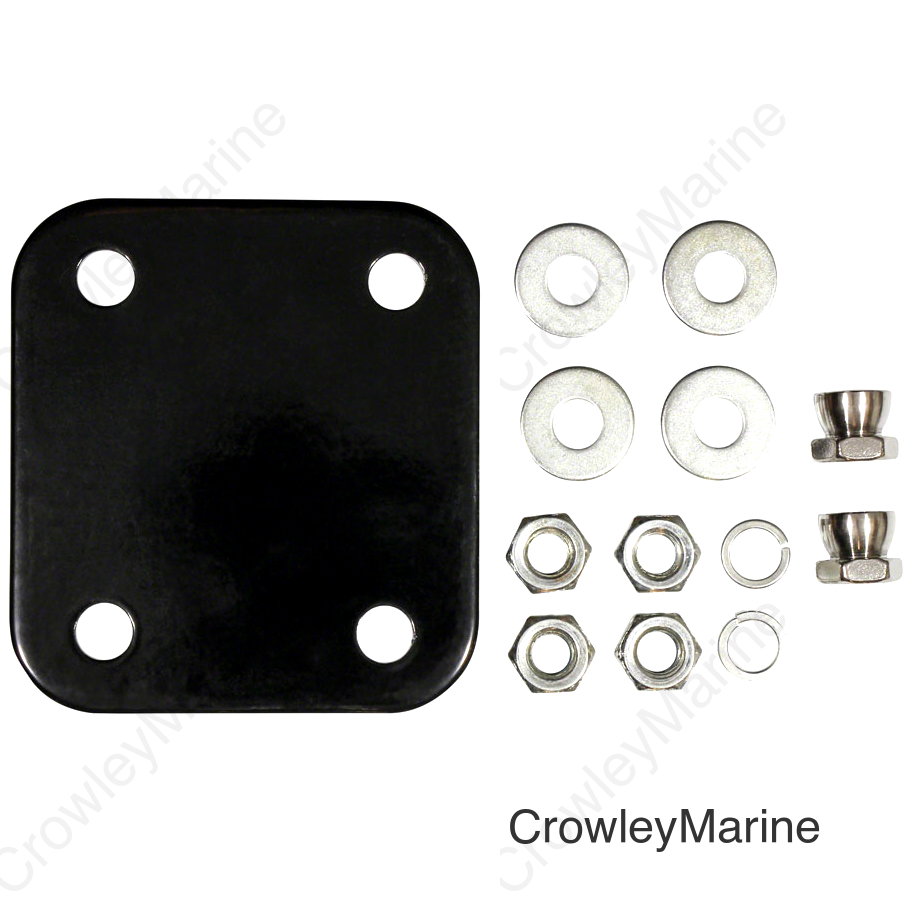 Kryptonite Evolution Ground Anchor Truck & Trailer Accessory Mounting Kit - Black