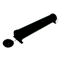 Valterra A040153XBK ABS Plastic EZ RV Hose Carrier w/Interlocking Cap, 64", Black thumbnail-2