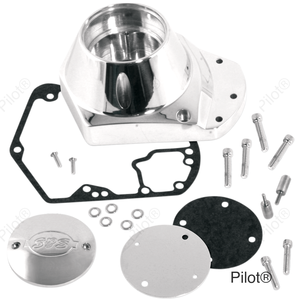 Cam Cover - Polished Billet - Big Twin