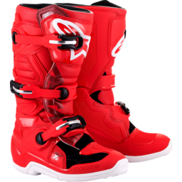 Youth Tech 7S Boots - Red - US 7 thumbnail-1