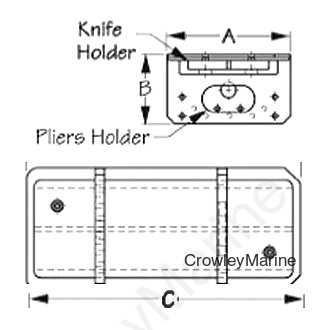 Knife & Pliers Holder