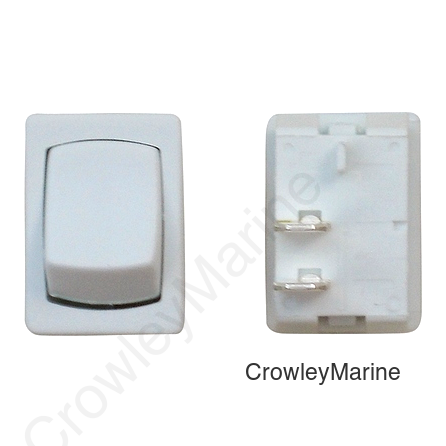 12V MINI ON/OFF WHITE