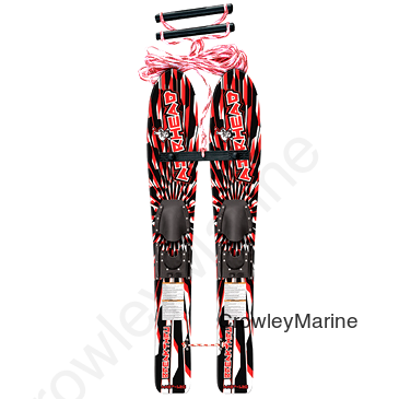 Breakthru Widebody Trainer Skis, 47"