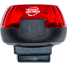 Planet Bike Beamer 700/Rojo 100 Headlight/Taillight Set - 700/100 Lumen USB Rechargable Black