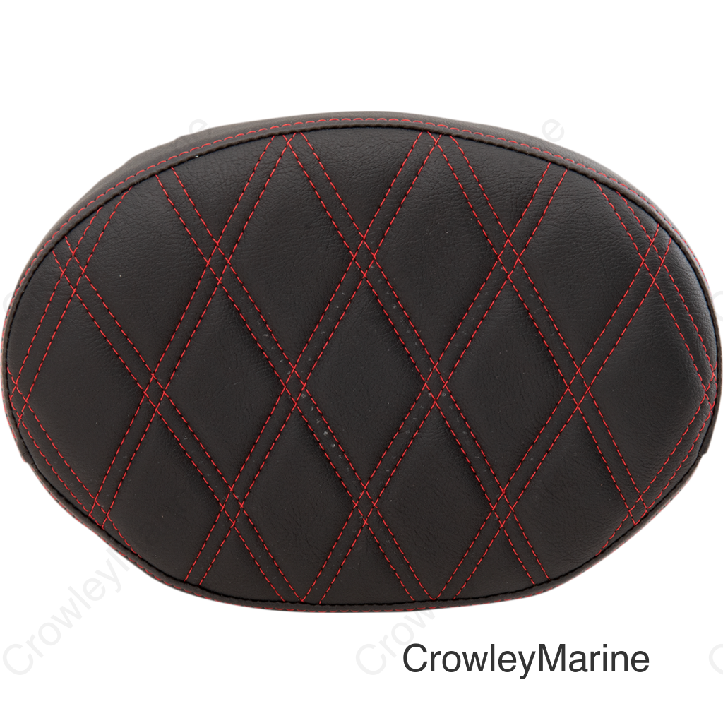 PAD BKRST OVAL DDIA RED