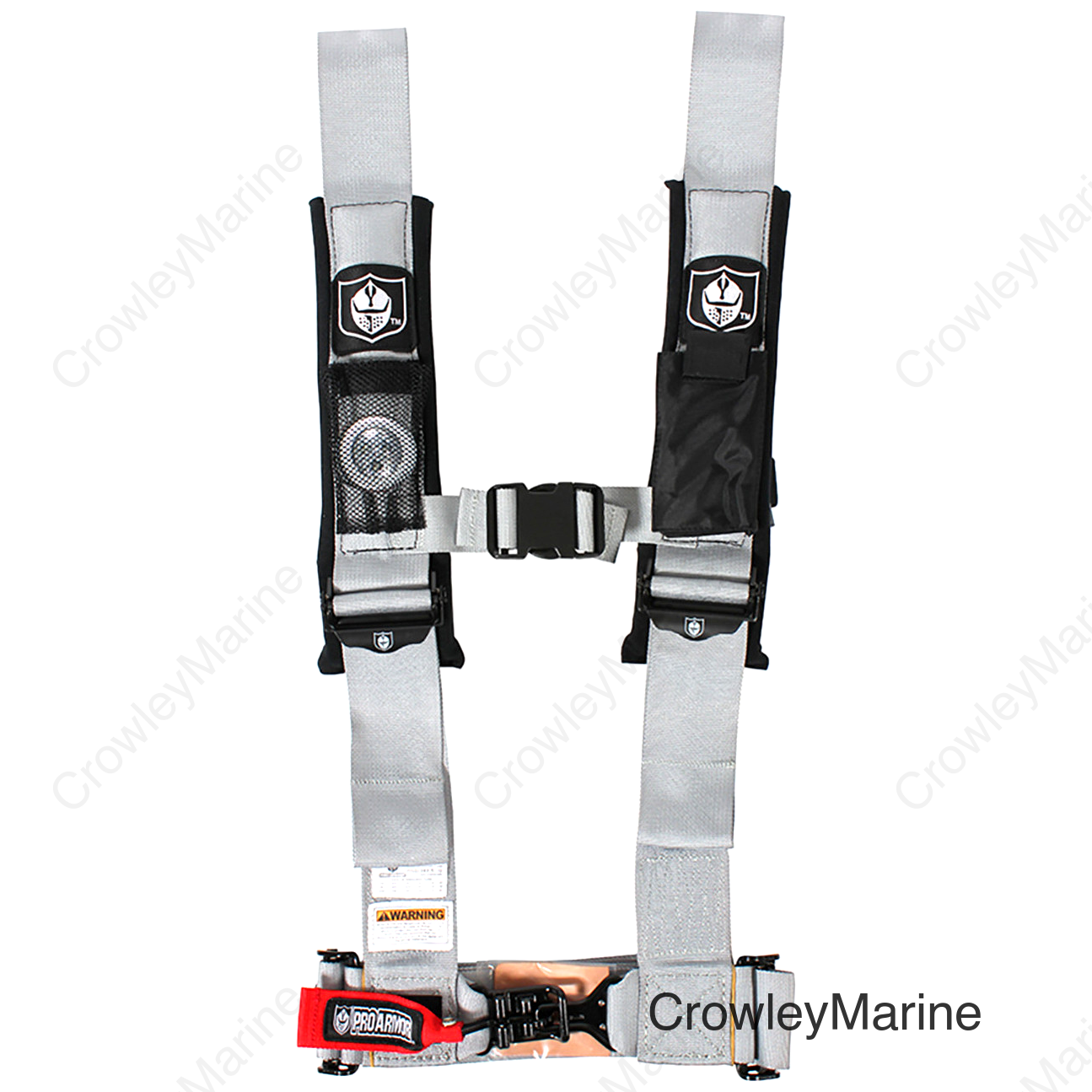 4PT HARNESS 3" PADS SIL