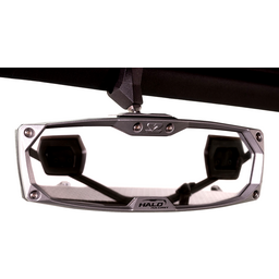 Mirror - Halo R - Rear View - Rectangle - Silver - 2" thumbnail-2