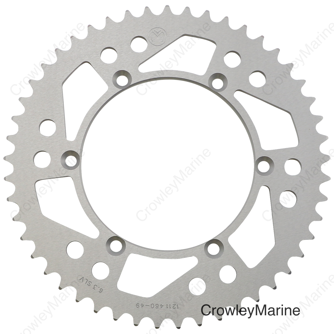 SPROCKET ALU KAW 49T SILV