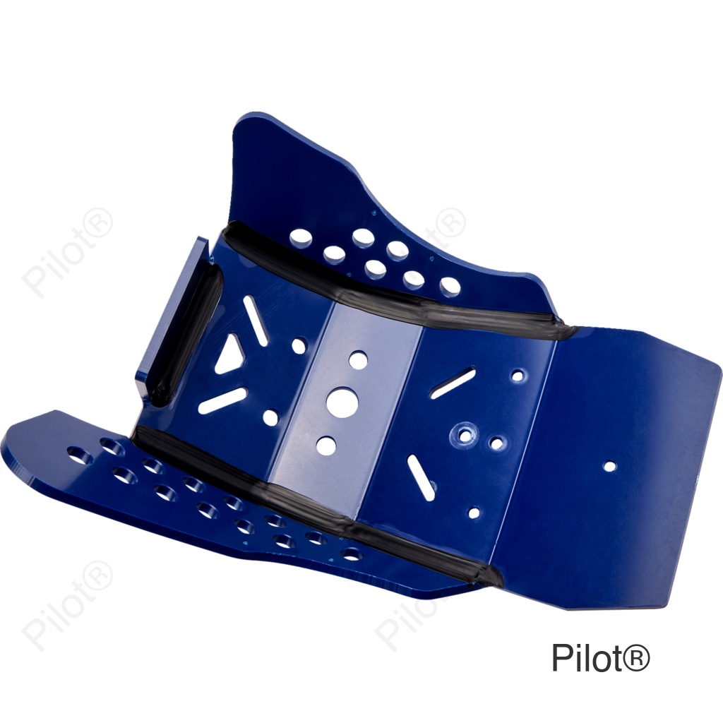 Skid Plate - Blue - Husqvarna - TC 125/TE 150