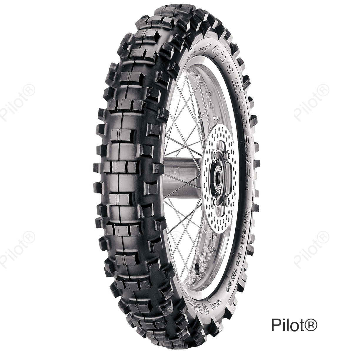Tire - 6 Days Extreme - Rear - 140/80-18 - 70R