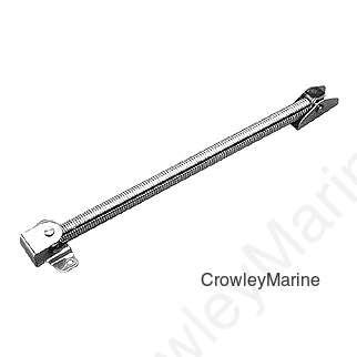 SeaDog 321670 Hatch Spring with Internal Cable | Formed 304 Stainless Steel | #10 Fastener
