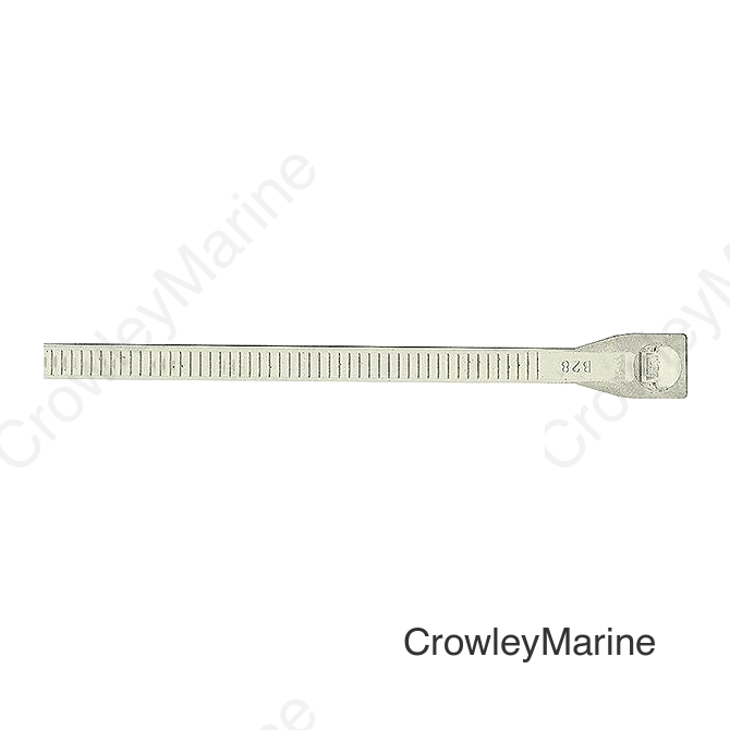 11" Nylon Standard Cable Tie, 25 Pcs. Natural