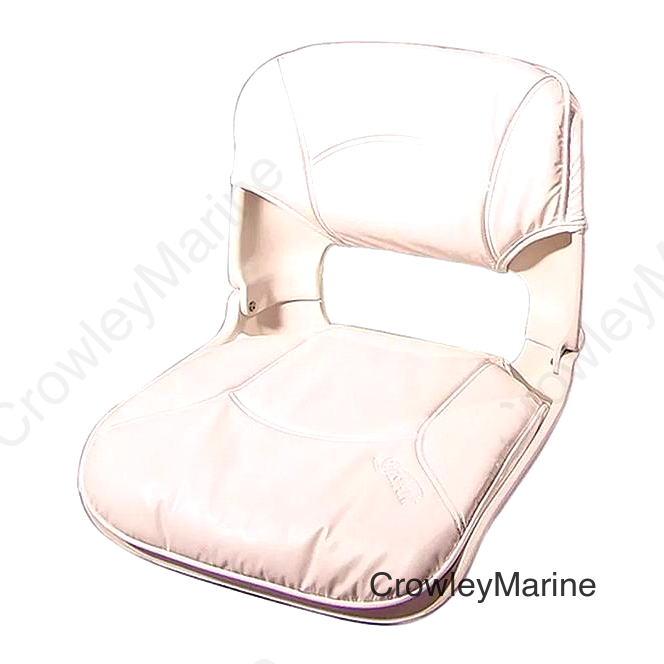 Tempress 45150 All-Weather QD® Seat With Cushions, White/White