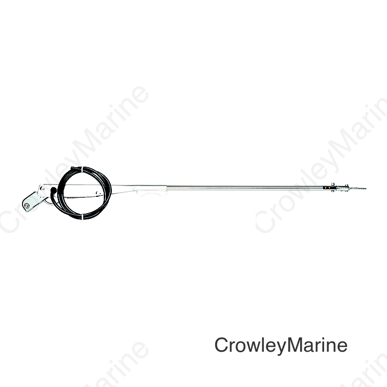 Marinco 33084W Premier Stainless Steel Single Arm w/Spray Nozzle, 15 to 20"