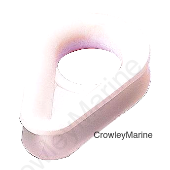 Sea-Dog 173553 Standard Thimble, White Nylon, 3/8"
