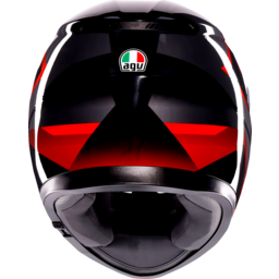 K3 Helmet - Striga - Black/Gray/Red - Medium thumbnail-0