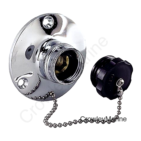 Water Inlet Fitting w/Plug