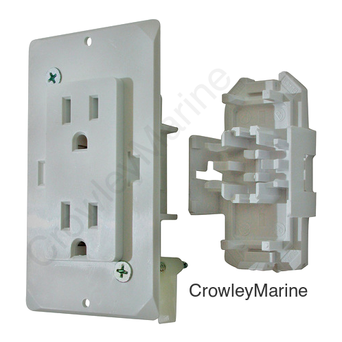 20 AMP RECEPTACLE WHT