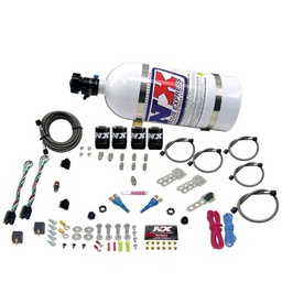 Nitrous Express Ford EFI Dual Stage Nitrous Kit (50-150HP x 2) w/10lb Bottle thumbnail-2