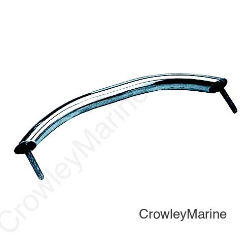 12" Stainless Steel Stud Mount Hand Rails