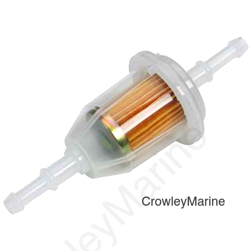 IN-LINE FUEL FILTER 10MIC 3/8"