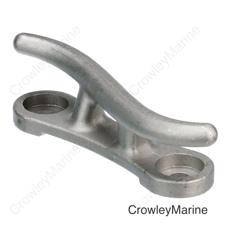 Seachoice Cast Aluminum “S” Dock Cleat, Corrosion Resistant Aluminum, 10 In.