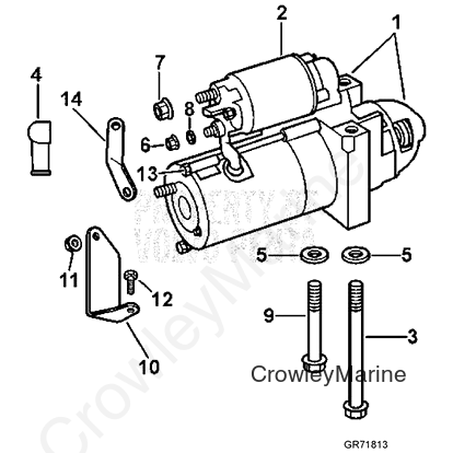 Brace Volvo Penta - Volvo Penta (3857741)
