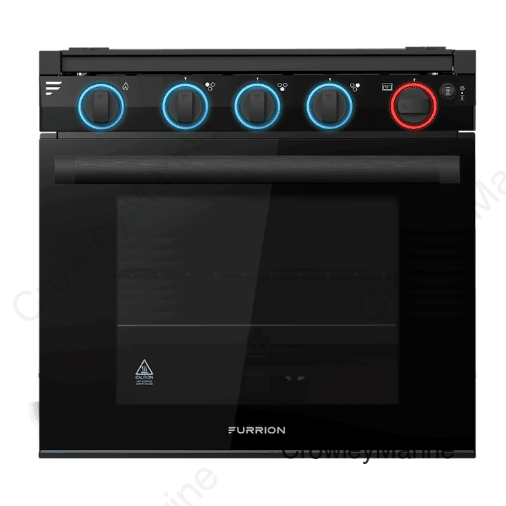 21  3BURNER GAS RANGE WITH GLASS D
