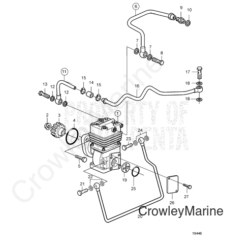 Coolant Pipe(V2) - Volvo Penta (20522567)