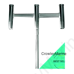 Deluxe Trident Straight Rod Holder Cluster