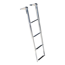 Seachoice Top Mount Telescoping Ladder for Universal Swim Platform, Stainless Steel Tubing, 4 Step, Ladder Only thumbnail-8