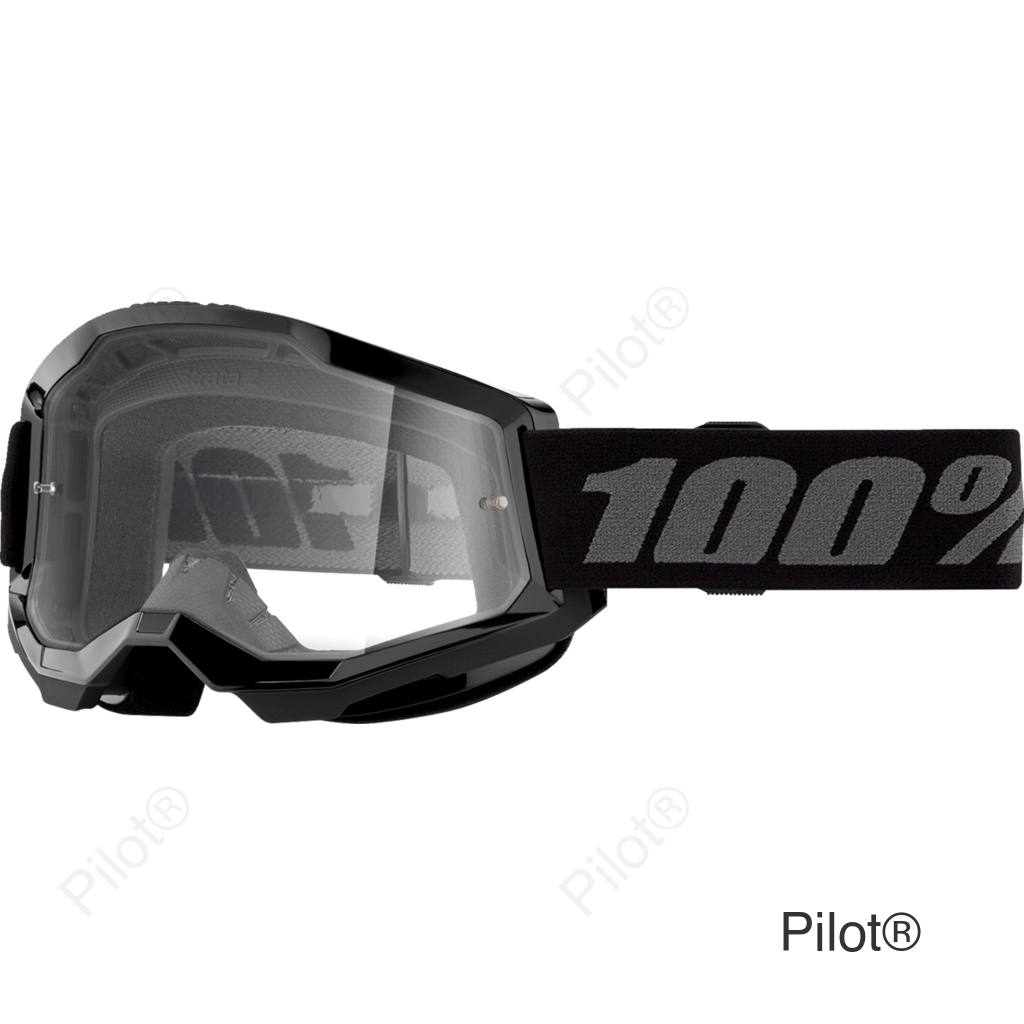Strata 2 Goggle - Black - Clear