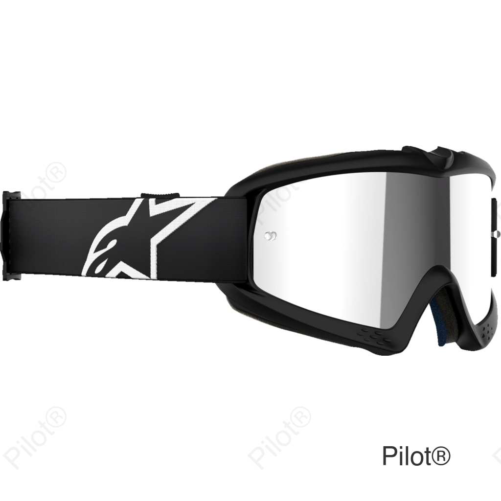 Youth Vision Goggle - Corp - Black - Silver Mirror